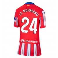 Dres Atletico Madrid Robin Le Normand #24 Domaci za Žensko 2024-25 Kratak Rukav